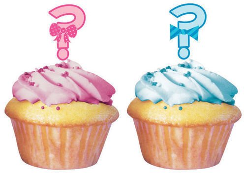 Bow or Bowtie Cupcake Toppers (12)