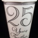 25th Silver Anniversary  Party Cups (8)