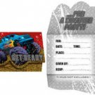 Mudslinger Monster Truck Party Invitations