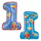 Hugs & Stitches 1st Birthday BOY Balloon