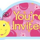 Lil' Lady Ladybug Invitations - Birthday Party Supplies