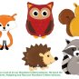 Owl Woodland Critters Balloon