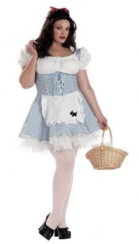 Wizard Of Oz Storybook Sweetheart Plus Size Dorothy Costume Womens 1xl