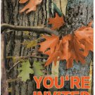 Hunting Camo Party Invitations