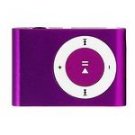 Purple Clip On MP3 Player