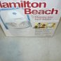 New Hamilton Beach 1.5-QT White Ice Cream Maker FEATURE