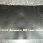VINTAGE POLAROID AUTOMATIC 100 FILM CLASSIC INSTANT FILM POP-OPEN CAMERA EC