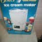 OSTER "Quick-Freeze" 2-QT White Ice Cream Maker in Box