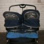 ZOOPER DUETTE SW DOUBLE DUAL TWIN SIDE by SIDE HIGH END FOLDING STROLLER EC