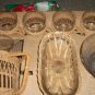 COFFEE IMPORTS Wicker Basket 14 piece Service Maker NEW