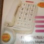 NEW Northwestern Bell 20200 Big Button Braille Hearing Aid Visual Memory Phone
