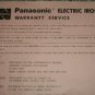 Panasonic The UNWRINKLER PORTABLE TRAVEL GARMET STEAMER
