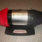 Vintage DREMEL Model 775 Electric Shoe Shiner Buffer CHROME Black & Red Bonnets