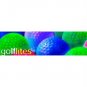 New Golflites 24 Lighted Golf Balls Color Changing Freezable Add Light to Drinks