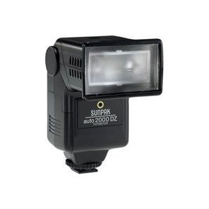 Tocad Sunpak Auto 2000DZ Hot Shoe Mount Automatic Zoom Bounce Angle Flash  EC