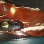 Beautiful Unique Large Wood Mirror Painted Clock Painting by Jerry Lynn 48 x 17