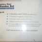 New Trudeau 10 piece Stainless Steel SS Fondue Set in Box