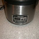 NEW Aroma Digital Stainless Steel Digital 10 Cup Rice Cooker and Steamer Cooker