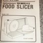 RIVAL 1040 INTERNATIONAL DELICATESSEN FOLD AWAY ELECTRIC FOOD MEAT CHEESE SLICER
