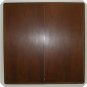 Beautiful Walnut REAL Wood Conference Room White Cork