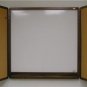 Beautiful Walnut REAL Wood Conference Room White Cork