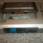 VINTAGE GE MODEL 3-5305A HEAVY DUTY PORTABLE CASSETTE TAPE RECORDER w STRAP EC