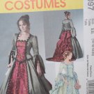McCalls M6097~Misses' Victorian Costume~Sizes 14-20