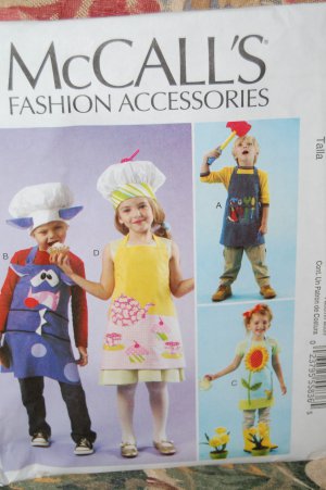 McCalls M6476~Kids Apron Patterns