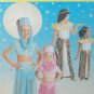 McCalls 9451~OOP~Girls' Genie/Cleopatra Costume Pattern