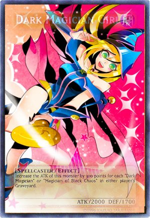 Dark Magician Girl Orica NSTC-13 English Yugioh