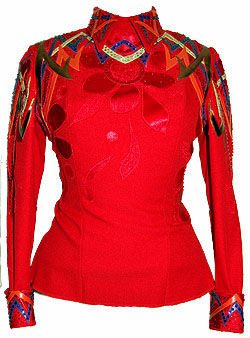 Red Pattern Shirt