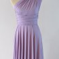 Full length Convertible Dress Multiway Dress lilac Purple Wrap dress