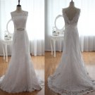 Custom Gorgeous Lace Strapless Corset Wedding Dress Strapless Corset Wedding Dress