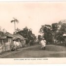 Sierra Leone-Native Village, Street Scene RPPC