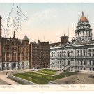 City Hall-Bee Bldg-County Court House-Omaha Nebraska