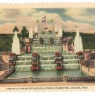 Sparks Foundation Cascades-Jackson Michigan Postcard