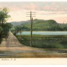 Bay Road-Hudson New York Postcard