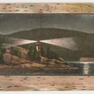 Light House and Old Cro Nest on the Hudson New york