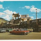 Street Scene-Jackson Wyoming Postcard