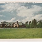 Lodge over Entrance to Howe Caverns New York Postcard