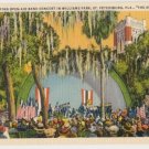 Open Air Band Concert-st Petersburg Florida Postcard