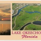 Aerial view of Lake Okeechobee Florida Postcard