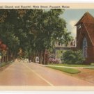 Congregational Church and Hospital-Freeport Maine
