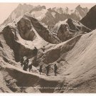 Chamonix-Passage des Crevasses a la Mer de Glace