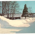 Snowdrifts of Copper Island in Keweenawland Michigan
