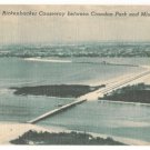 New Rickenbacker Causeway between Crandon Park and Miami Florida