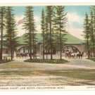 Oregon Short Line Depot-Yellowstone Montana