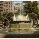 Edison Memorial FOuntain-Detroit Michigan Postcard