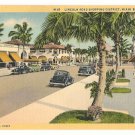 Lincoln Road Shopping District-Miami Beach Florida