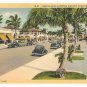 Lincoln Road Shopping District-Miami Beach Florida
